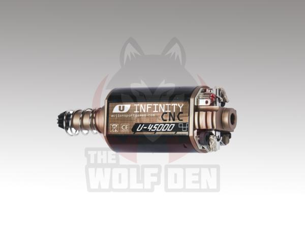 ASG Infinity CNC Custom Airsoft AEG Motor (Type: Long Axle / U-45000) - Imagen 3