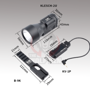 Wadsn Zenitco Klesch-2U Flashlight