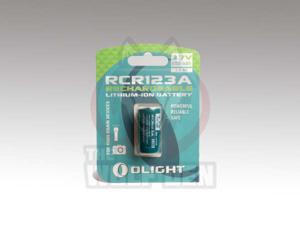 OLIGHT PILA RCR123 - 3.7v 650mAh Li-Ion