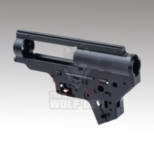 Retro Arms CZ Billet CNC 8mm Ver.2 Gearbox Shell for M4 / M16 Series Airsoft AEG Rifles (Color: Black)