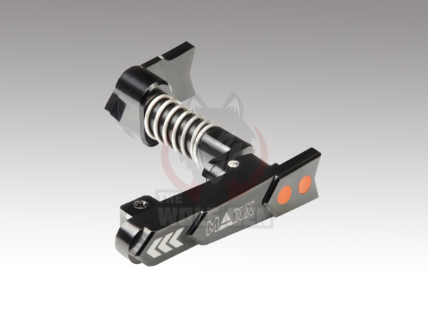 Maxx Model CNC Aluminum Advanced Magazine Release (Model: Style A / Black)