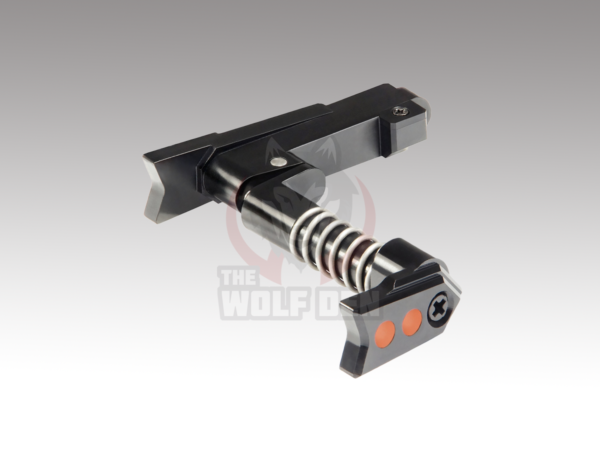 Maxx Model CNC Aluminum Advanced Magazine Release (Model: Style A / Black) - Imagen 2
