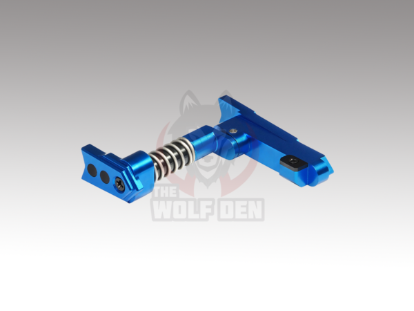Maxx Model CNC Aluminum Advanced Magazine Release (Model: Style A / Blue) - Imagen 4