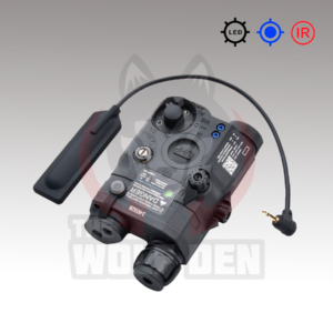 Wadsn LA-PEQ-15 Foreign version Laser Azul + IR + Light + Strobo – Arena [WDX061-BK]