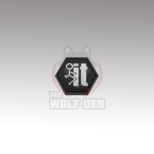 Evike Parche «Operator Profile PVC Hex Patch» Catchphrase Series 2 (F It)