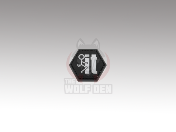 Evike Parche "Operator Profile PVC Hex Patch" Catchphrase Series 2 (F It)