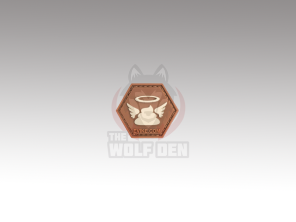 Evike Parche "Operator Profile PVC Hex Patch" Holy Series (Holy Dookie)