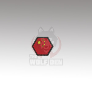 Evike Parche «Operator Profile PVC Hex Patch» Flag Series (China)