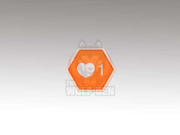 Evike Parche "Operator Profile PVC Hex Patch" Pop Culture Series 2 (InstaLove)