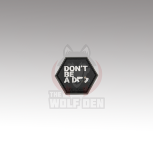 Evike Parche «Operator Profile PVC Hex Patch» Catchphrase Series 1 (DBAD)