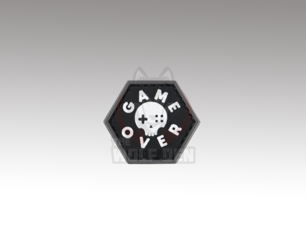 Evike Parche "Operator Profile PVC Hex Patch" Gamer Series 5 (Game Over)