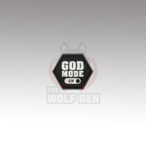Evike Parche «Operator Profile PVC Hex Patch» Gamer Series 2 (God Mode On)