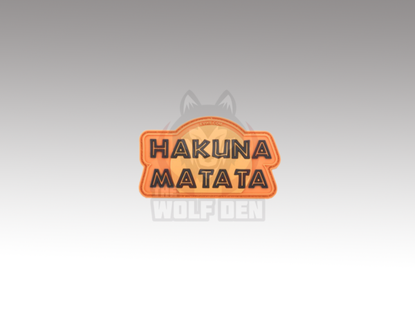 Evike Parche "Hakuna Matata" PVC Morale Patch