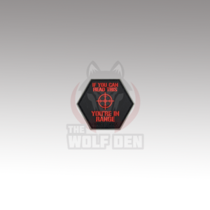 Evike Parche «Operator Profile PVC Hex Patch» Catchphrase Series 4 (In Range)