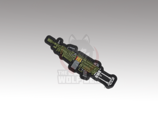 Evike Parche PVC Morale Patch "Mini Gun" Series (M249)