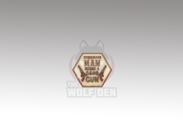 Evike Parche "Operator Profile PVC Hex Patch" (Good Gun)