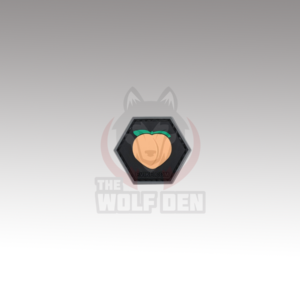 Evike Parche «Operator Profile PVC Hex Patch» Emoji Series (Peach)