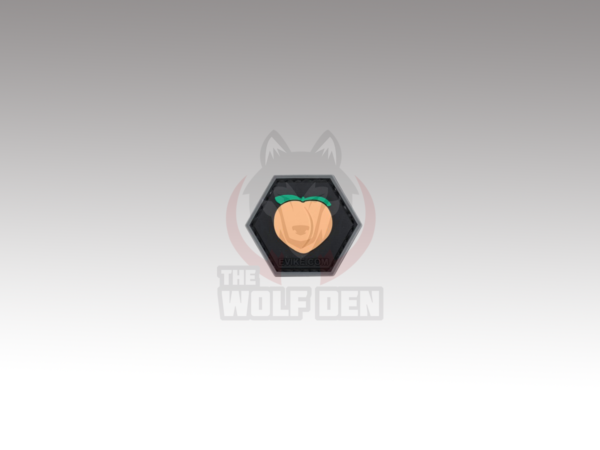 Evike Parche "Operator Profile PVC Hex Patch" Emoji Series (Peach)