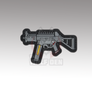 Evike Parche PVC Morale Patch «Mini Gun» Series (H&K UMP45)