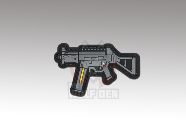 Evike Parche PVC Morale Patch "Mini Gun" Series (H&K UMP45)
