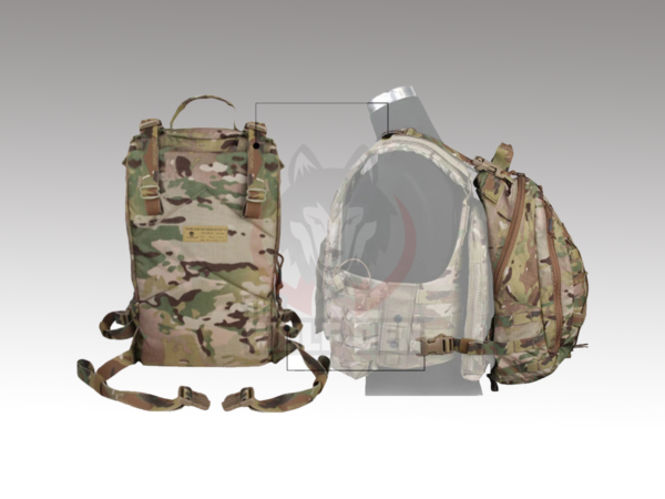 EmersonGear Assault Backpack/RemovableOperatorPack - Mochila Táctica De Asalto- Coyote [EM5818CB] - Imagen 2
