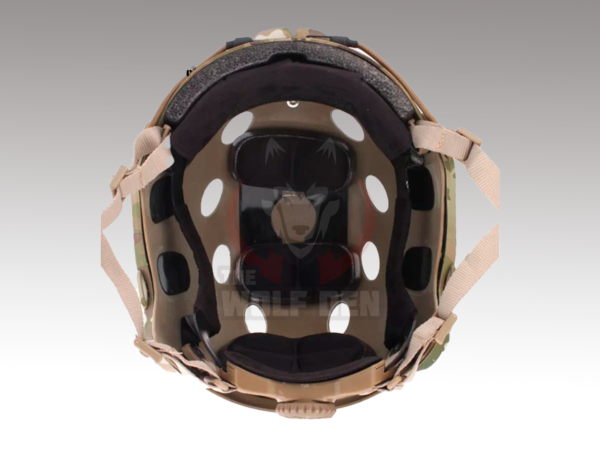 Emersongear Tatical Fast Helmet BJ TYPE Bump Jump Head Protective Gear ABS - Casco Tactico BJ - Multicam [EM5659D] - Imagen 2