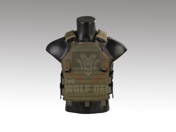 EmersonGear BlueLabel LVAC Assault PLate Carrier w/ROC - Chaleco Táctico - Ranger Green 500D [EMB7404RG]