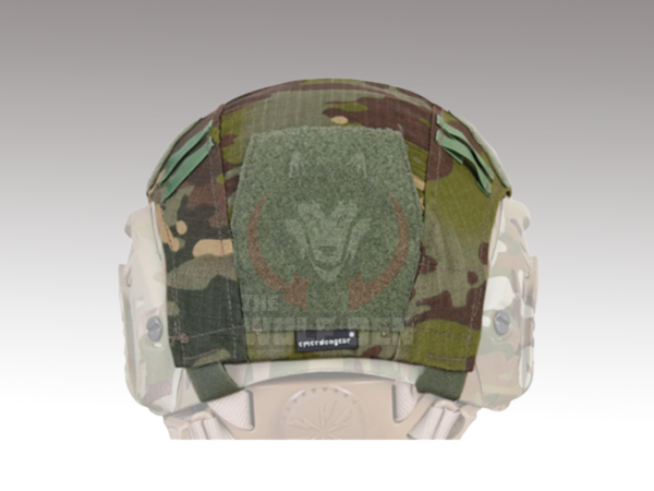 EmersonGear FAST Helmet Cover For:BJ Type - Funda Cubre Casco - Woodland [EM8825G] - Imagen 3