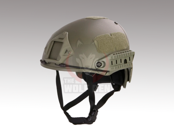 Emersongear Fast Helmet AF Tactical Helmet AirFrame - Casco Táctico - Verde OD [EM9224OD]