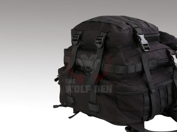 EmersonGear 45L seven-day large-capacity multi-purpose backpack/includes water bag accessory bag - Mochila 45L - Negro 1000D [EM9443BK] - Imagen 5