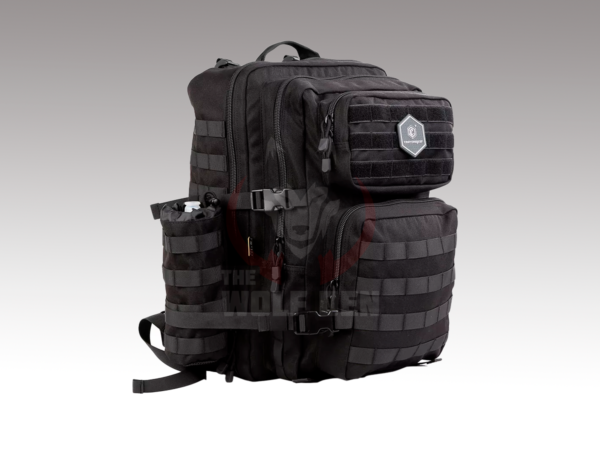 EmersonGear 45L seven-day large-capacity multi-purpose backpack/includes water bag accessory bag - Mochila 45L - Negro 1000D [EM9443BK]