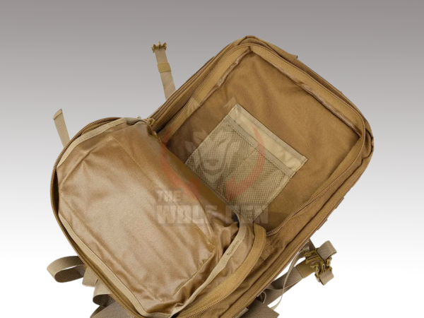 EmersonGear 45L Seven-Day Large-Capacity Multi-Purpose Backpack/Includes Water Bag Accessory Bag - Mochila 45L - Coyote 1000D [EM9443CB] - Imagen 4