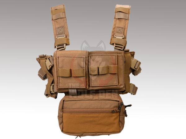 EmersonGear MK3 Micro Chest Rig - Arnes Táctico MK3 - Coyote [EM2961CB]