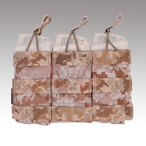 EmersonGear Modular Triple Open Top Magazine Pouch – Porta Cargador Triple – AOR1 [EM6355AR1]