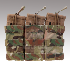 EmersonGear Modular Triple Open Top Magazine Pouch – Porta Cargador Triple – Multicam [EM6355MC]