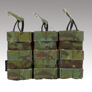 EmersonGear Modular Triple Open Top Magazine Pouch – Porta Cargador Triple – Multicam Tropic [EM6355MCTP]