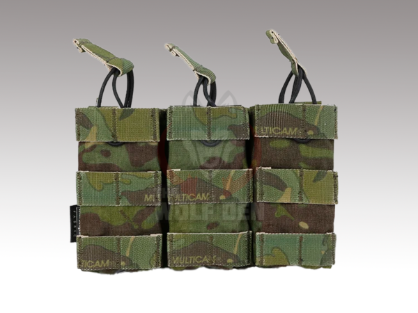 EmersonGear Modular Triple Open Top Magazine Pouch – Porta Cargador Triple – Multicam Tropic [EM6355MCTP]