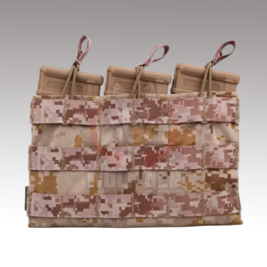 EmersonGear 5.56 Triple Open Top Magazine Pouch – Porta Cargador Triple – AOR1 [EM6356A]