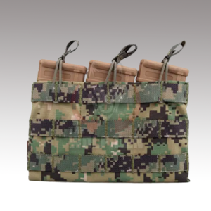EmersonGear 5.56 Triple Open Top Magazine Pouch – Porta Cargador Triple – AOR2 [EM6356B]