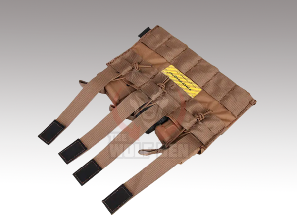 EmersonGear 5.56 Triple Open Top Magazine Pouch - Porta Cargador Triple - Multicam Tropic [EM6356MCTP] - Imagen 4