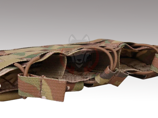 EmersonGear 5.56 Triple Open Top Magazine Pouch - Porta Cargador Triple - Multicam Tropic [EM6356MCTP] - Imagen 3
