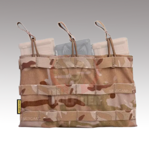 EmersonGear 5.56 Triple Open Top Magazine Pouch – Porta Cargador Triple – Multicam Arid [EM6356MCAD]