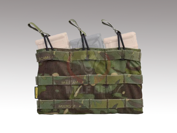 EmersonGear 5.56 Triple Open Top Magazine Pouch - Porta Cargador Triple - Multicam Tropic [EM6356MCTP]