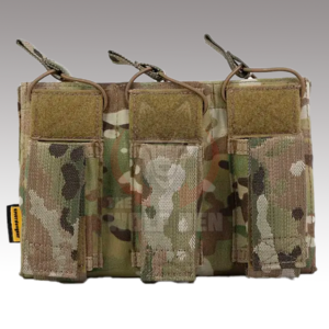EmersonGear 5.56&Pistol Triple Open Top Magazine – Porta Cargador Triple – Multicam [EM6363MC]