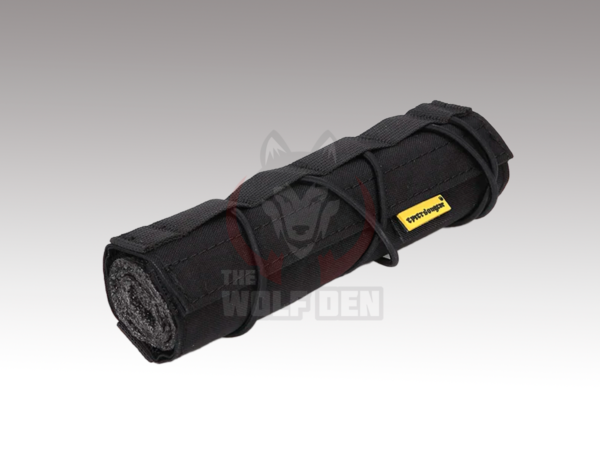 EmersonGear 18cm Airsoft Suppressor Cover - Cubre Supresor Silenciador 18cm - Negro [EM9473BK]