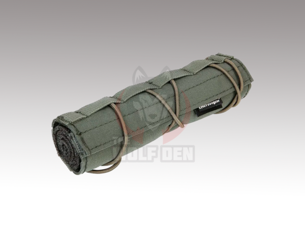 EmersonGear 18cm Airsoft Suppressor Cover - Cubre Supresor Silenciador 18cm - Verde FG (Foliage Green) [EM9473FG]