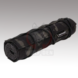 EmersonGear 18cm Airsoft Suppressor Cover – Cubre Supresor Silenciador 18cm – Multicam Black [EM9473MCBK]