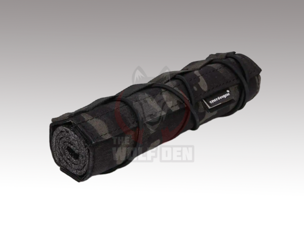 EmersonGear 18cm Airsoft Suppressor Cover - Cubre Supresor Silenciador 18cm - Multicam Black [EM9473MCBK]