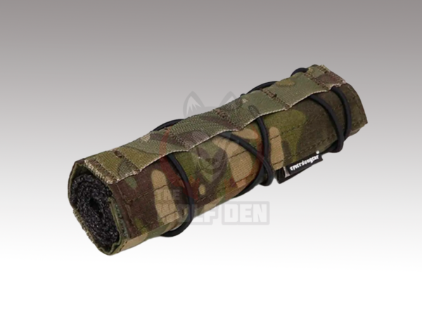 EmersonGear 18cm Airsoft Suppressor Cover - Cubre Supresor Silenciador 18cm - Multicam Tropic [EM9473MCTP]