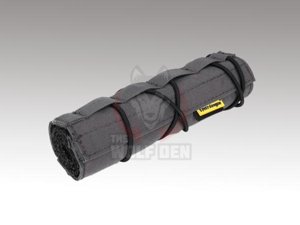 EmersonGear 18cm Airsoft Suppressor Cover - Cubre Supresor Silenciador 18cm - Wolf Grey [EM9473WG]